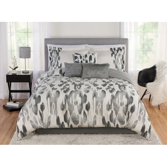 Ensemble de Lit Faux Suede Ikat