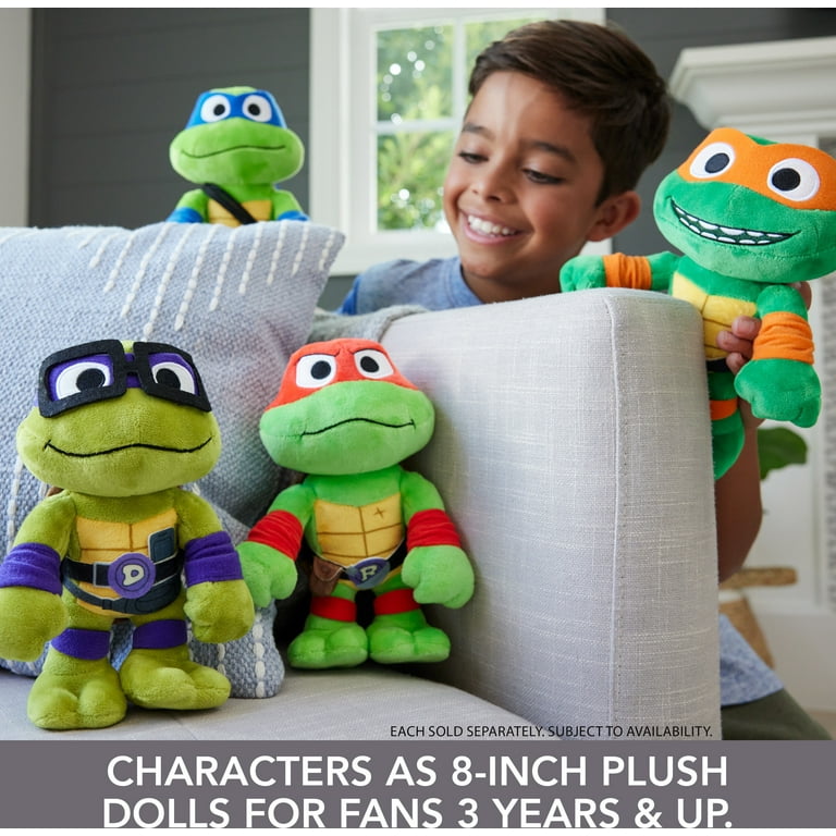 Teenage Mutant Ninja Turtles: Mutant Mayhem 8-inch Plush Toys