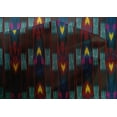 thumbnail image 4 of oneOone Cotton Silk Fabric Stripe Ikat Print Fabric By Yard 42 Inch Wide, 4 of 4