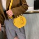 thumbnail image 3 of Bolsa Bolso de hombro redondo para mujer Alligator PU Circle Zip Crossbody Bolso (Amarillo) Ehuebsd Nuevos Originales, 3 of 8