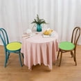 thumbnail image 5 of Round Memory Foam Chair Pad Anti Slip Stool Cushion For Dining Kitchen Office Comfort Seat With Removable Cover Chair Cushion Yellow 12*12 In, 5 of 8