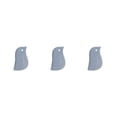 thumbnail image 4 of Redempat Tray Scraper Stain Remover Multicolored No Burrs Household Accessories Kitchenware Convenience Kitchen Gadget Oil Spatula Light Gray 3Set, 4 of 6