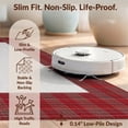 thumbnail image 6 of Design&I 8'x10' Washable Area Rug Decorations Plaid Tartan Gingham Border Door Under Doormat Layering for Living Room, Family Extra Large Skid-Resistant Low Profile, 6 of 7