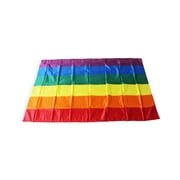 Strawbarry 150*90cm Gay Lesbian Colorful Rainbow Flags Peace Banners Parade Flags