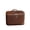golden brown, variant on Genuine Cowhide Leather Lizard Grain Cosmetic Case, Women's Top-handle Storage Bag, Travel Makeup Pouch