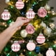 thumbnail image 1 of Christmas Decorations Christmas Ball Set Electroplated Plastic Painteds Christmas Tree Ornaments 6cm 16 Pieces, 1 of 6