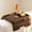 Walnut-13.8" x 9.5" x 2", variant on Wood Sofa Armrest Tray - 13.75 X 9.5in Double Hinge Arm Table Clip Couch Wooden Side Tables For Eating And Drink (black Color)