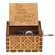 thumbnail image 2 of Caja musical retro de la moda de las decoraciones de escritorio de madera para el regalo de Navidad del cumpleaños, 2 of 7