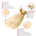 thumbnail image 3 of Hair Bundles Freiuoke 613 Brazilian Remy Virgin 25-30 cm 3x, 3 of 6