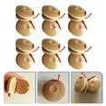 thumbnail image 2 of Miangastore 12Pcs Castanet Percussion Wooden Music Instrument Beige Plaything, 2 of 8