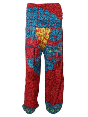 Mogul Women Gypsy Style Mandala Print Harem Trousers Pants Handmade Boho Hippie Comfy Trouser