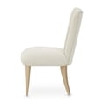 thumbnail image 6 of Michael Amini La Rachelle Dining Side Chair in Champagne Ivory Jacquard Set of 2, 6 of 13