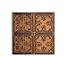 thumbnail image 3 of Fasade Easy Installation Traditional 10 Oil Rubbed Bronze Glue Up Ceiling Tile/ Ceiling Panel (12" X 12" Sample), 3 of 3