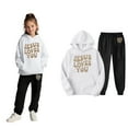 thumbnail image 5 of KidS Girls Christian Sweatshirt Long Sleeve Fashion Graphic Hoodies Oversize Pullover Jogging Pants 2 Pcs Fall Winter Clothes Girls Clothes Size 6-7 Years Cute&nbsp;Boys Girls&nbsp;Clothing, 5 of 6
