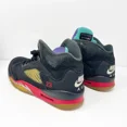 thumbnail image 5 of Ni - ke Ni - ke Boys Air Jordan 5 CZ2989-001 Black Basketball Shoes Sneakers Size 6.5Y, 5 of 5