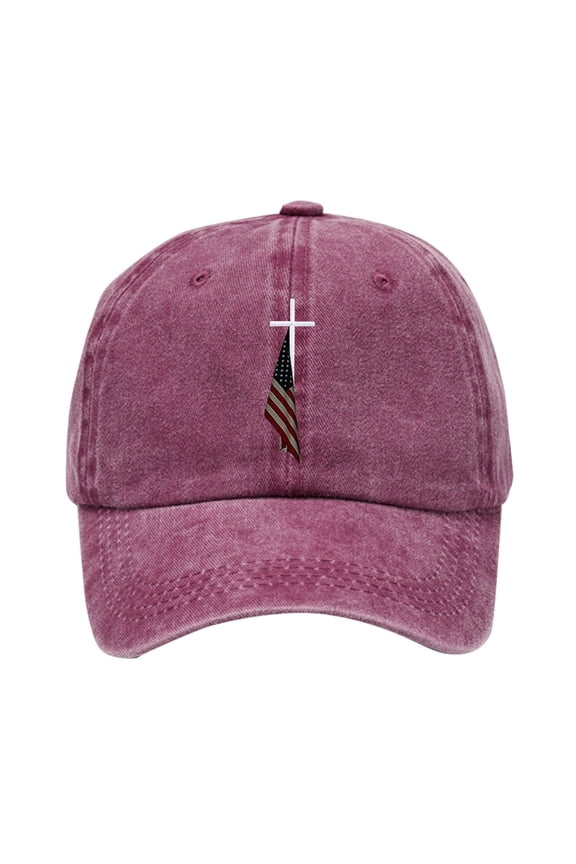 Stylish Adjustable Washed Baseball Hat for Men and Women Comfortable Daily Wear Thick Warm Winter Cap Brick Red