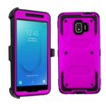 thumbnail image 1 of Samsung Galaxy J2 Case, Galaxy J2 Core, J2 Dash, J2 Pure Case, Mignova Heavy-Duty Shockproof Full Body Protection Rugged Hybrid Case with Rotating Belt Clip and Bracket 2019 Release(Purple), 1 of 7