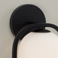 thumbnail image 4 of Capital Lighting 657311MB-558 Zeek 14" Tall Wall Sconce - Black, 4 of 7