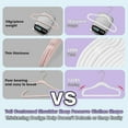 thumbnail image 6 of Baby Hangers Velvet 20 Pack-14 Inch, Baby Clothes Hangers Non Slip, Baby Hangers for Closet, Sturdy Infant/Toddler Hangers White Hangers, 6 of 8