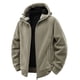 thumbnail image 2 of Ceisia Women's Winter Warm Hooded Zipper Closure Gift Solid Color Jacket - Polyester for Daily & Outdoor Wear, 2 of 6