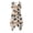 Cowhide Bow Pattern, variant on Flame Sharks Print Summer Sleeveless Dress, Side Pockets Ladies Irregular Hem Casual Dress with Pleated Crew Neck for Cocktail Party