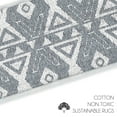 thumbnail image 5 of SussexHome Hairband Design 9" X 28" Stair Treads - 70 % Cotton Anti-Slip Carpet Strips for Indoor Stairs-Easy to Install Stair Treads with Double Adhesive Tape-Safe, Extra-Grip, 7-Pack-Gray, 5 of 9