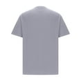 thumbnail image 4 of WAENQINLA Big and Tall Short Sleeve Shirts for Men 2025 New Crew Neck Casual Summer Shirt Loose Fit Solid Color Basic Tees,L-5XL, 4 of 5