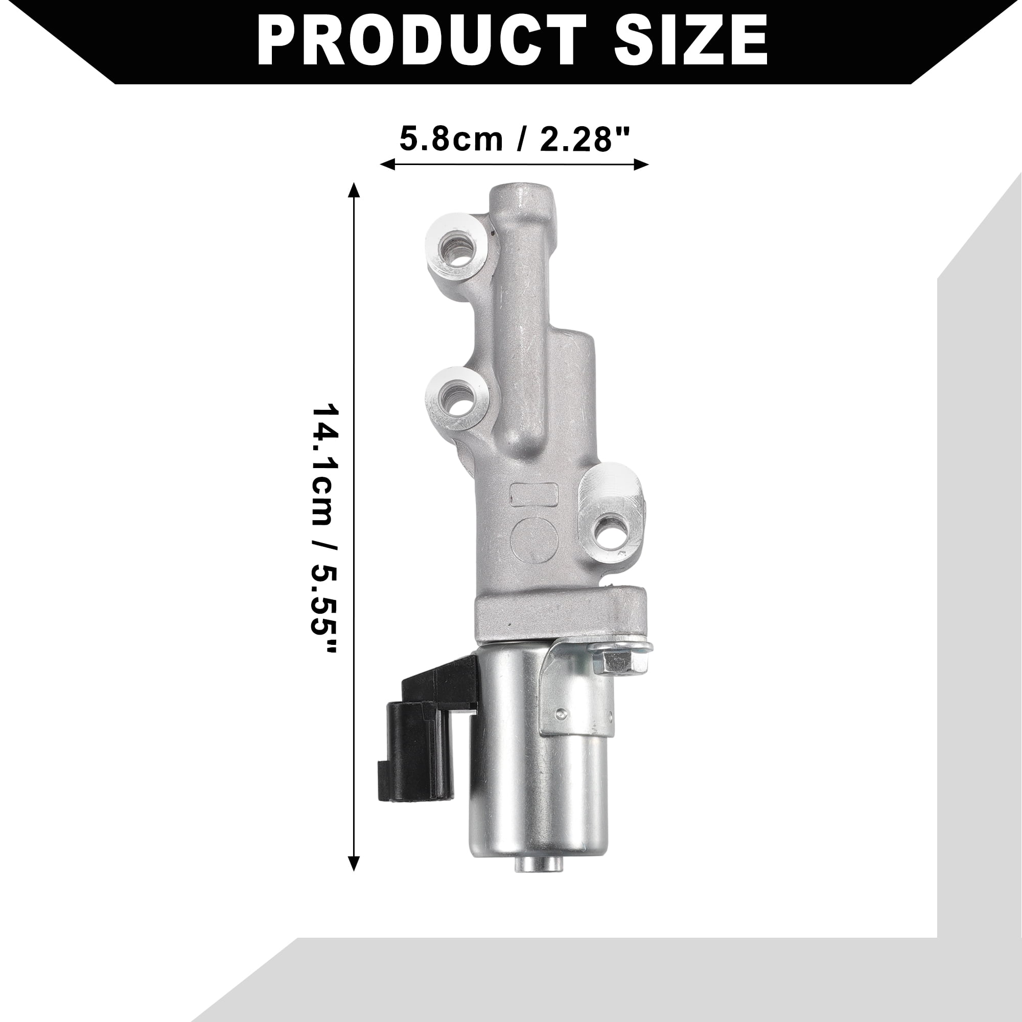 Engine Variable Valve Timing VVT Solenoid for INFINITI FX35 2003-2008 / Inner / Durable Metal / 2 Pcs