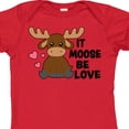 thumbnail image 4 of Inktastic It Moose Be Love with Cute Moose Boys or Girls Baby Bodysuit, 4 of 5