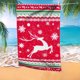thumbnail image 5 of Toalla de Playa Ganfancp 70X140Cm Microfibra Navidad Rápido Secado Sobredimensionada, 5 of 5