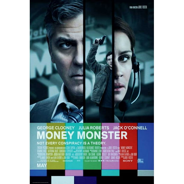 Money Monster 2016 11x17 Movie Poster Walmart Com Walmart Com