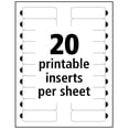 thumbnail image 4 of Avery Reusable Magnetic Professional Name Badge System, 1" x 3" Silver Name Tags, 10 Identification Badges, 80 Laser Printable Inserts, Design Softwa, 4 of 7