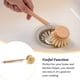 thumbnail image 5 of Ounissouiy Cup Washing Brush Long Handle Spot Scrubber Tool Remover Kitchen Supplies Cleaning Wooden for Dish Sink Stove Pan Type3 NO3, 5 of 6