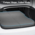 thumbnail image 4 of Ferlizer 4" Memory Foam Camping Mattress for Tesla Model 3, 74" x 43", Foldable Car Sleeping Pad with Plush Washable Cover, CertiPUR-US Certified, Grey, 4 of 14