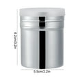 thumbnail image 4 of Stainless Steel Cocoa Powder Shaker Powdered Sugar Duster with Lid for Flour and Icing Sugar Sifter Container for Chocolate Icing, 4 of 7