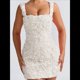 thumbnail image 5 of Vestido Floral 3D de Verano para Mujer, Sin Mangas, Estilo Cóctel, para Fiesta, Corto, 2025 S, 5 of 7
