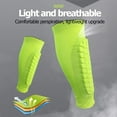 thumbnail image 4 of 2 Pair Soccer Shin Guards Shin Pads for Kids Youth Adult, Calf Compression Sleeve with Honeycomb Pads, Lightweight Calf Protective Soccer Gear for Football Baseball Boxing, 4 of 8