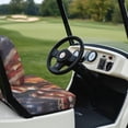 thumbnail image 3 of Garronmavis American Flag Eagle Golf Cart Seat Covers Set Keeps Comfortable and Clean Split Backrest Front Seat Cover Decor Interior Accessiores for Sun Interior Protection, 3 of 6
