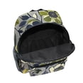thumbnail image 6 of FORMRS School Backpack with Front Zippered Pocket 12" Student Travel Daypack, Green Floral, 6 of 6