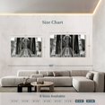 thumbnail image 4 of Elephant Stock Old Bridge Wall Art - Horizontal Multi Panel Canvas - Living Room Wall Decor - Architecture Multi Panel - Black And Gray Decor - 74" x 48", 4 of 8