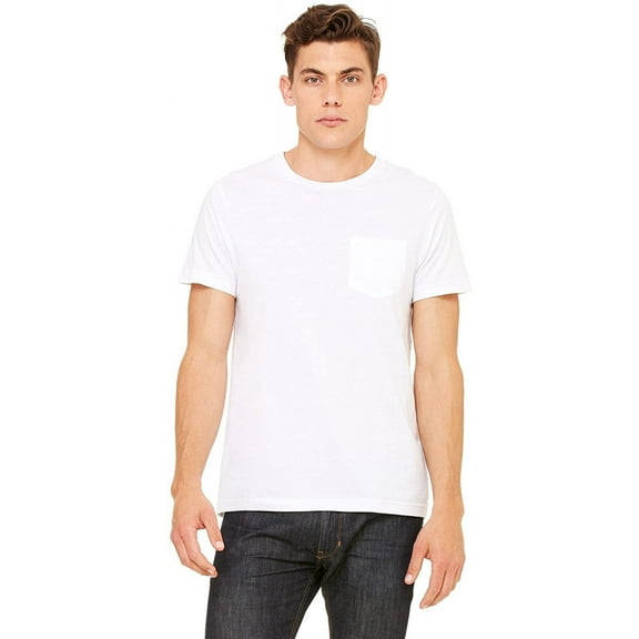 BELLA   CANVAS  Jersey Pocket Tee 3021