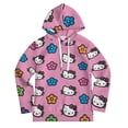 thumbnail image 6 of Hello Kitty Hooded Hoodies for Girls Boys, Kids Pullover Hooded with Pocket, Casual 3D Print Long Sleeve Sweatshirt Hoodies, 6 of 6