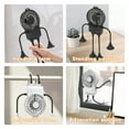 thumbnail image 6 of Small Robot Fan, Fun Desk Fan with Suckers, Rechargeable Portable Fan and Phone Stand 2 in 1, 3-Speed Adjustable, Portable Fan Hands-Free Cooling for Office, Travel & Outdoor, 6 of 11