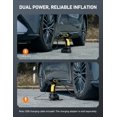 thumbnail image 3 of AstroAI Tire Inflator, Air Compressor Cordless Car Tire Pump, 20V Rechargeable Li-ion Battery Powered 150PSI Handheld Air Pump with 12V Car Power Adapter, 3 of 9
