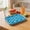 Blue, variant on Winter Poetry Upgrade 25-Hole Silicone Ice Cube Mold, Round Ice Tray, Bartending Kitchen Ice Box for Summer Cocktails Drinks D