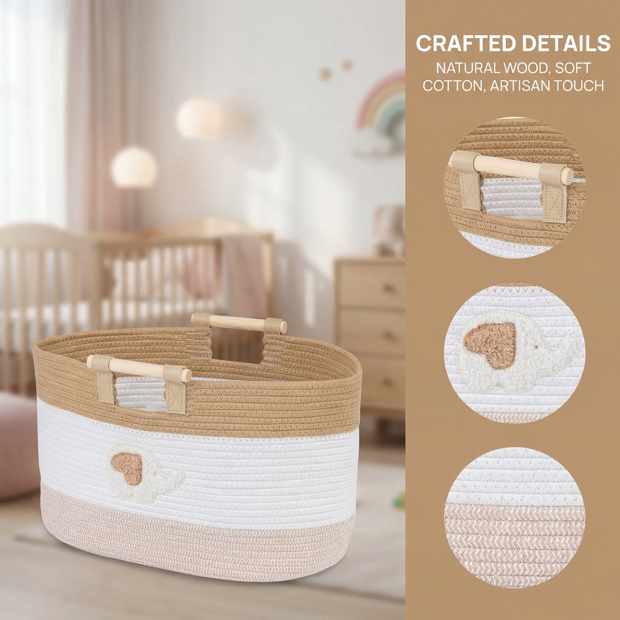 Unique Bargains Easy Shaping Woven Shelf Closet Storage Bin Elephant 16.9*11*11in