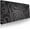 Black Topographic, variant on Minimalist Topographic Map Mouse Pad - Contour Extended Large Stitch Edge Mousepad. Black & White Non-Slip XXL Gaming Desk Mat Black Topographic,35.4L x 15.7W inches