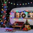thumbnail image 4 of Guirnalda de luces solares con forma de copo de nieve JMEXSUSS, 9,3 m, 50 LED, impermeables, 4 of 7