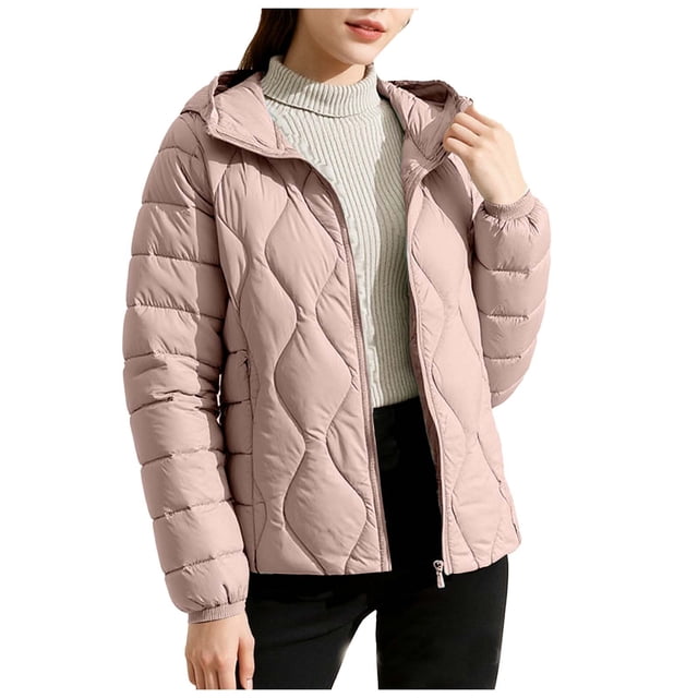 Womens Jackets Winter, Lightweight and Warm Thin Jacket
