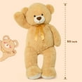 thumbnail image 3 of MorisMos Giant Teddy Bear 51'' Stuffed Animal Soft Big Teddy Bear Plush Toy, 3 of 8